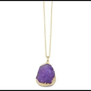 Purple Durzy pendant